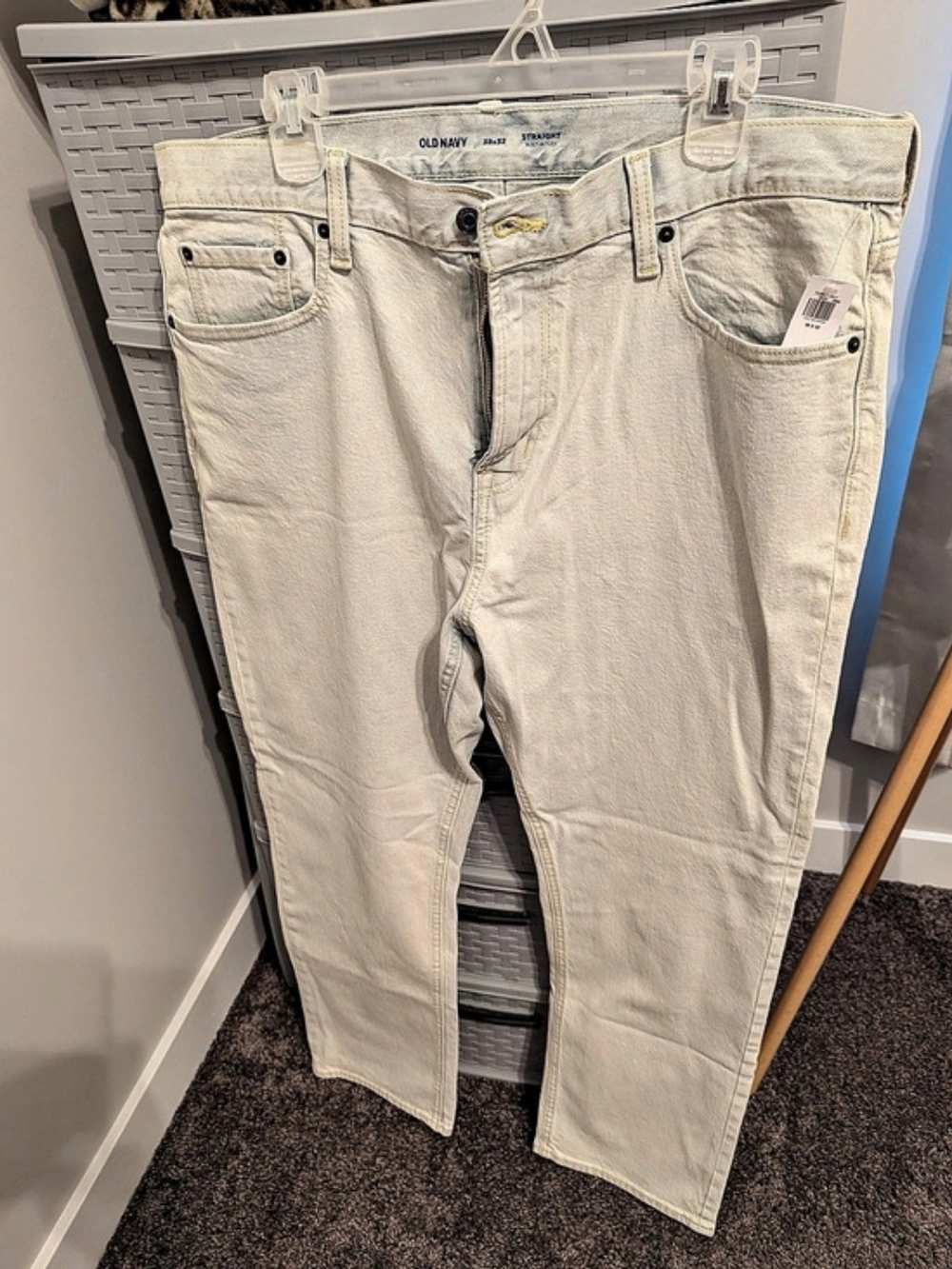 Old Navy Straight Built-In Flex Jeans Men's Waist 38 x 32